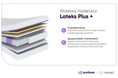 Materac Lateks - Pocket 7 stref
