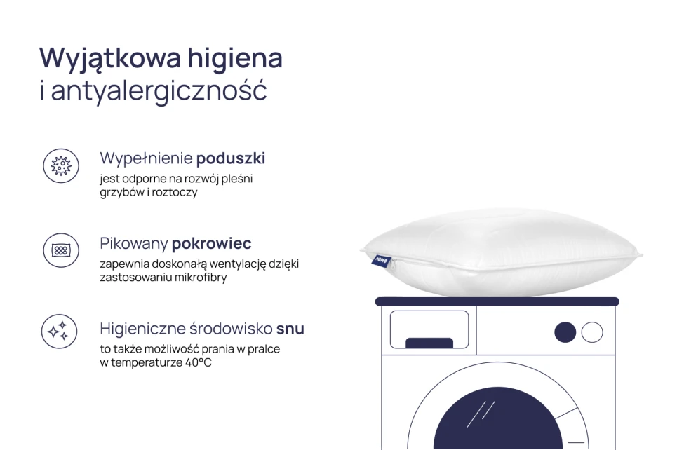 Poduszka NOMO Classic 50x70