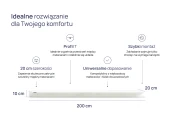 Łącznik do materacy