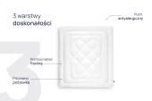 Zestaw NOMO - Kołdra Całoroczna 140x200 + 2x Poduszka Classic 50x60