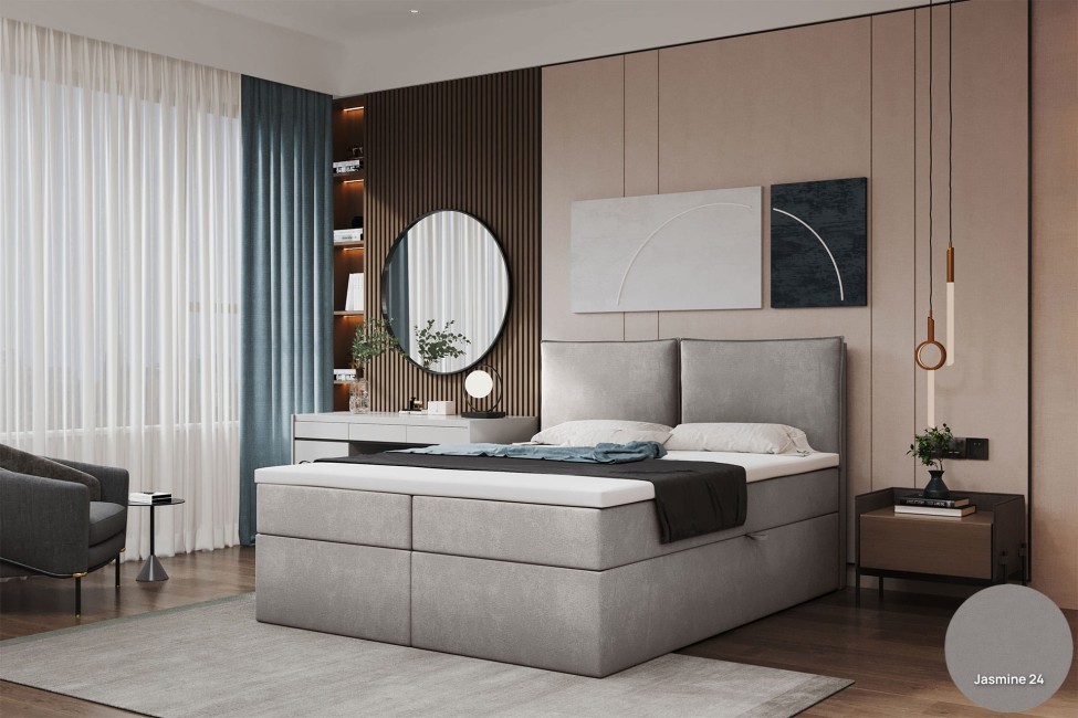 Łóżko kontynentalne Donato