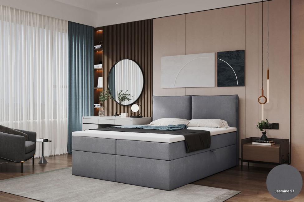 Łóżko kontynentalne Donato