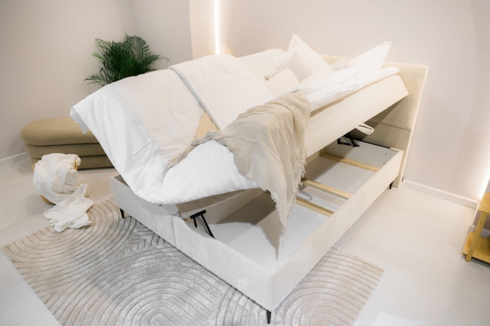 Łóżko kontynentalne Lea