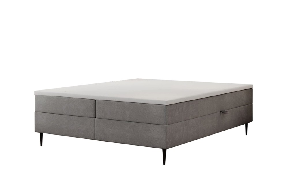 Łóżko kontynentalne bez wezgłowia