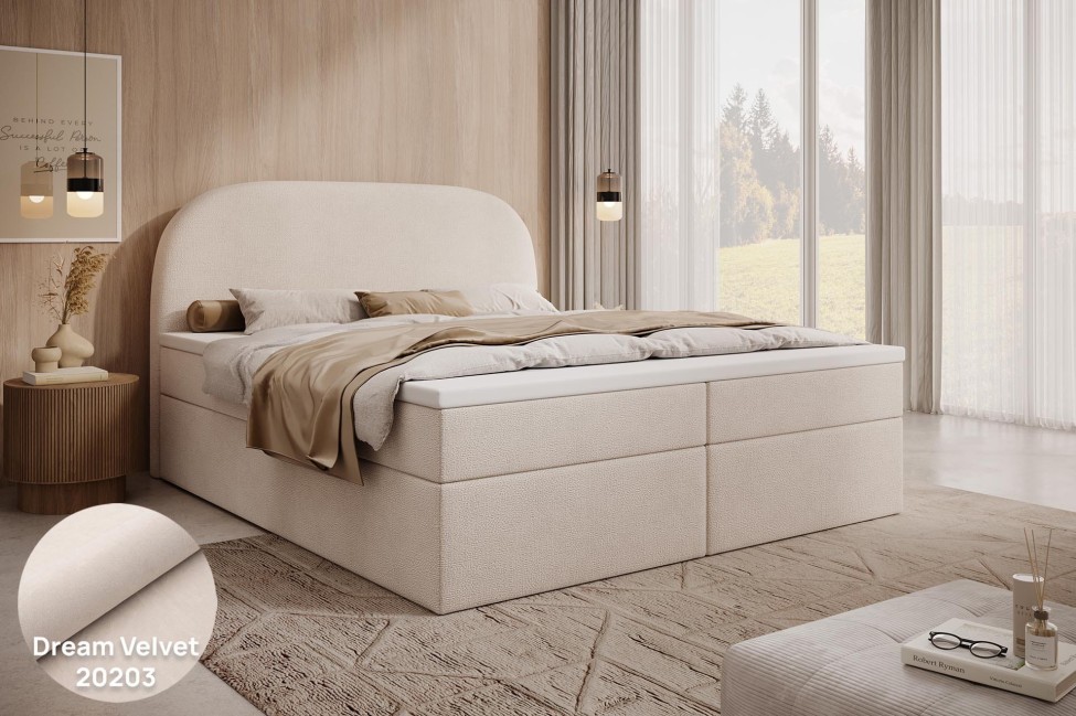 Łóżko kontynentalne Zen