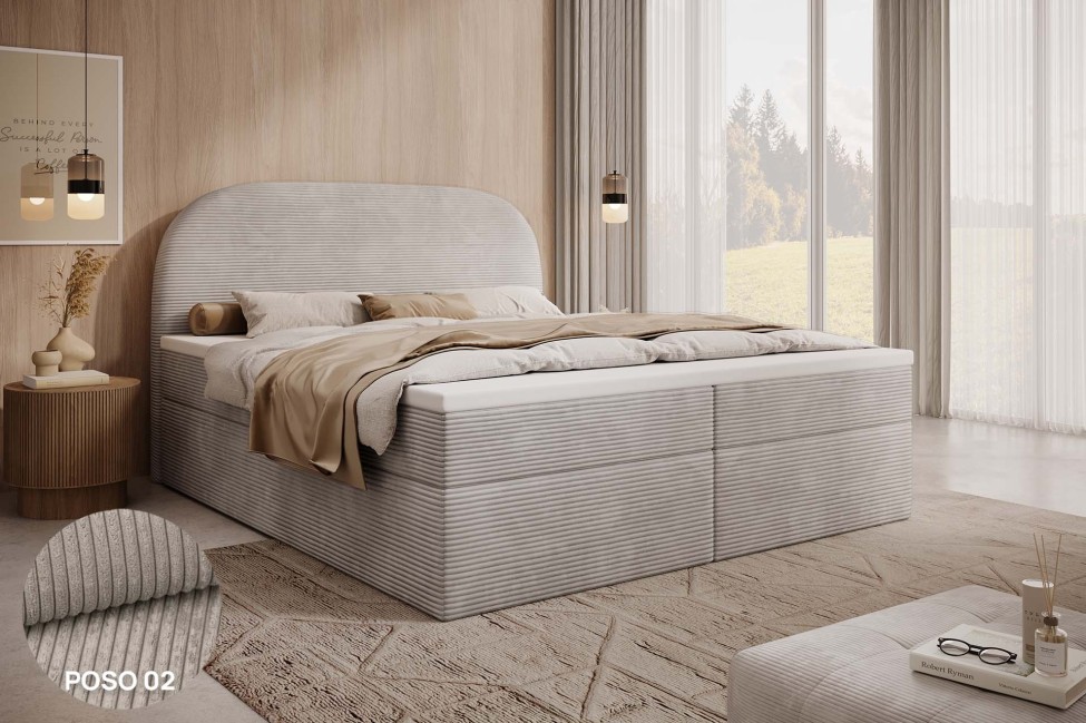 Łóżko kontynentalne Zen