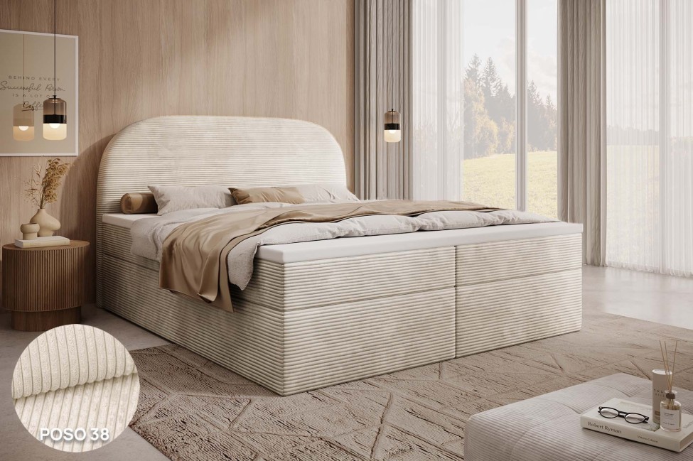 Łóżko kontynentalne Zen