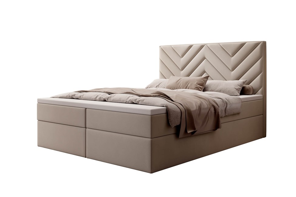 Łóżko kontynentalne Chevron