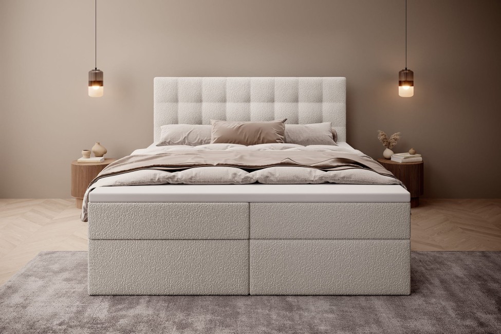 Łóżko kontynentalne Cube