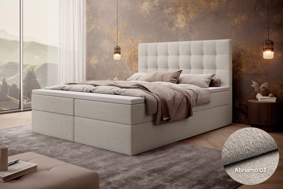 Łóżko kontynentalne Cube