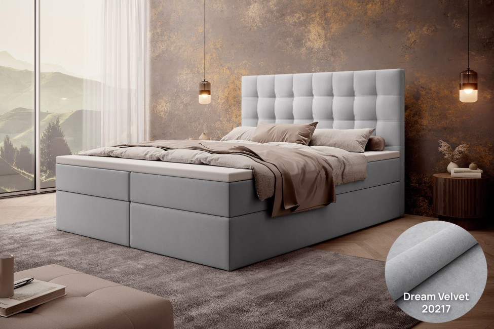 Łóżko kontynentalne Cube