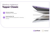 Materac nawierzchniowy topper Classic
