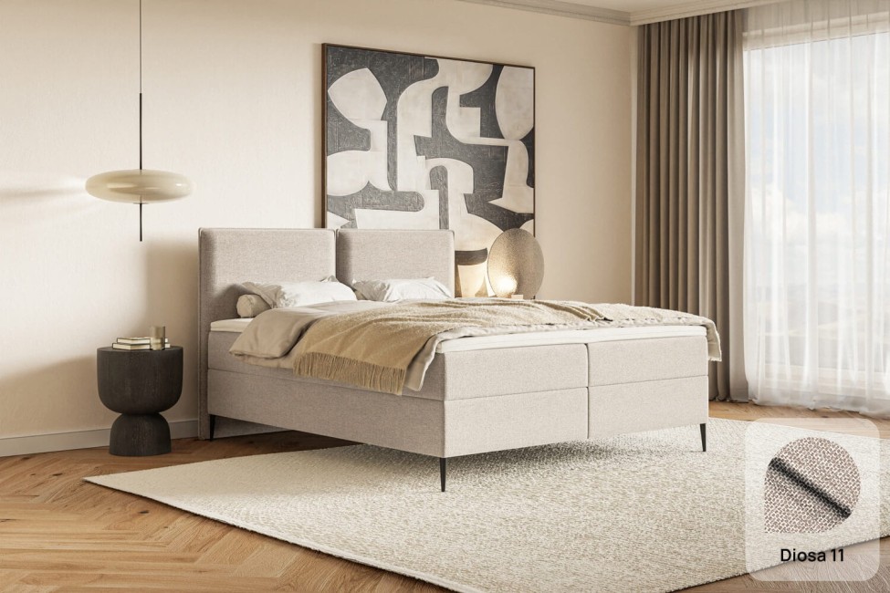 Łóżko kontynentalne Dazio
