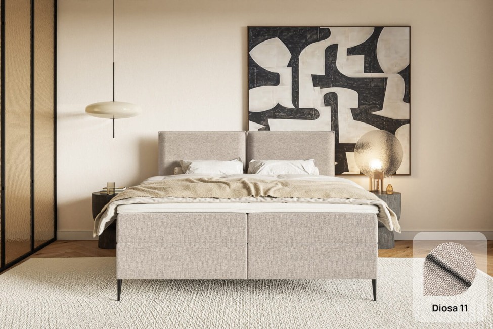 Łóżko kontynentalne Dazio