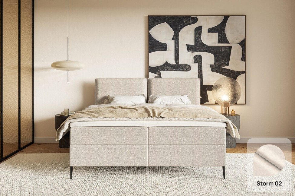 Łóżko kontynentalne Dazio