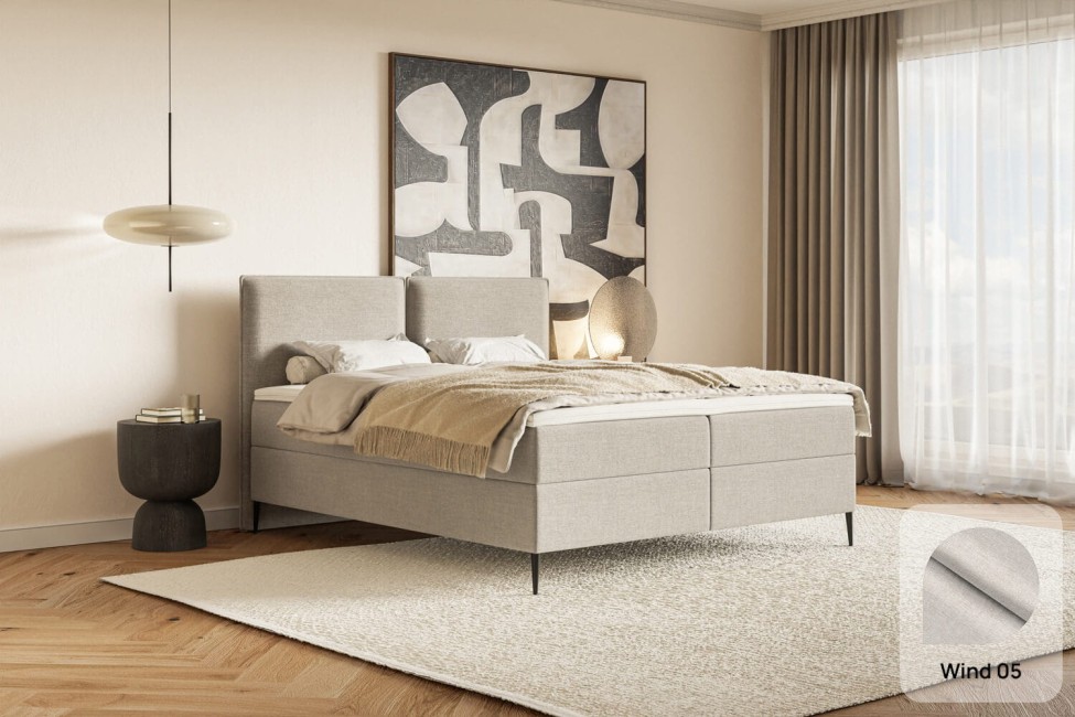 Łóżko kontynentalne Dazio