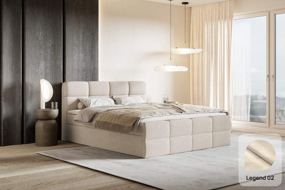 Łóżko kontynentalne Auro