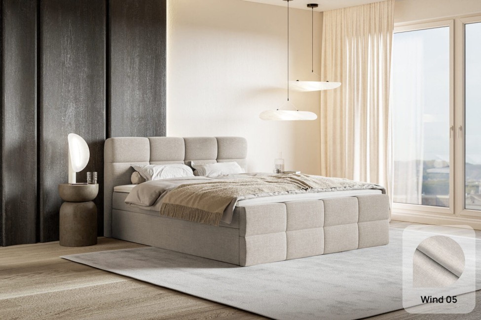 Łóżko kontynentalne Auro