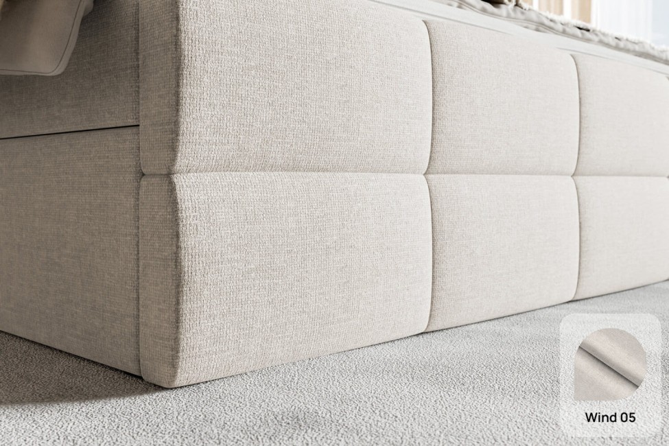 Łóżko kontynentalne Auro