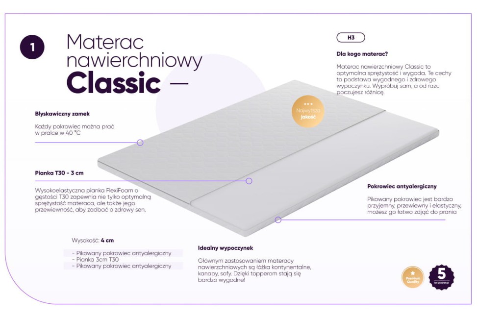 Łóżko kontynentalne Freya