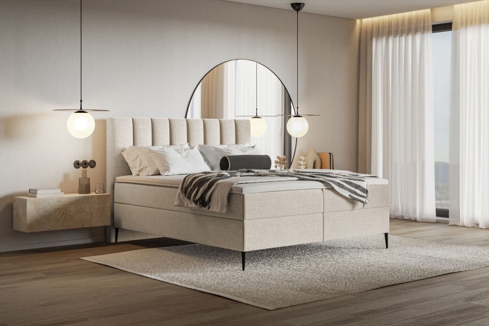 Łóżko kontynentalne Allesio