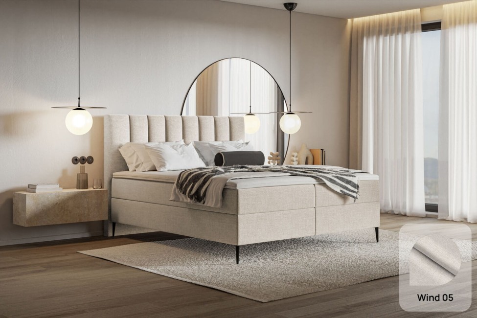 Łóżko kontynentalne Allesio