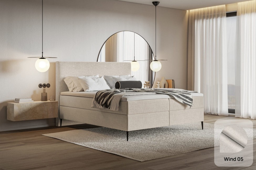 Łóżko kontynentalne Lea