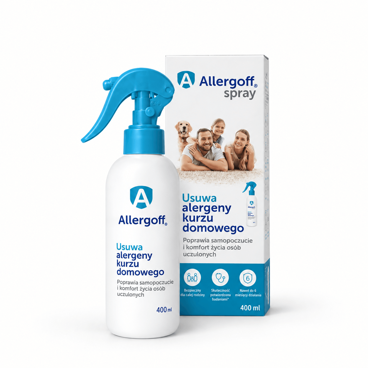 Allergoff Spray 400 ml z opakowaniem