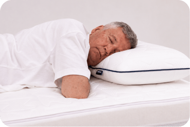 Poduszka Nomo Soft Pillow - spanie na brzuchu